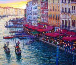 Venetian Romance by Roman Czerwinski