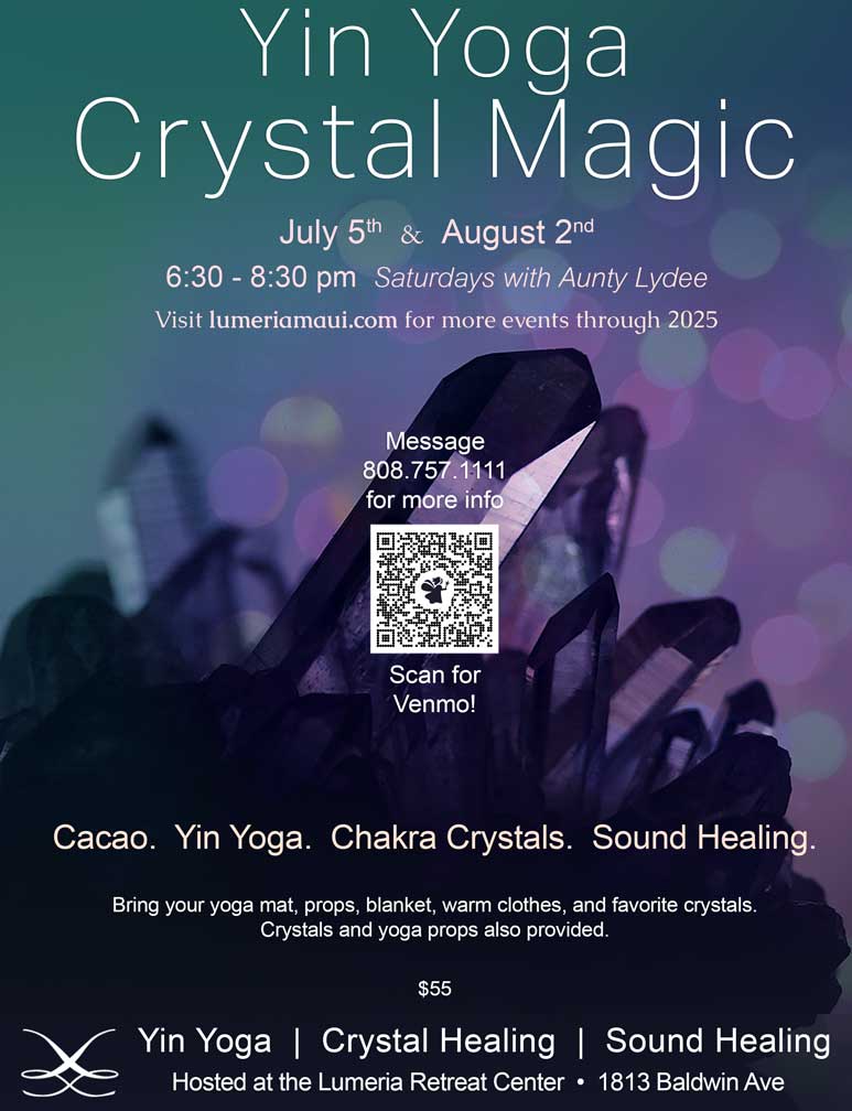 Yin Yoga Crystal Sound Healing