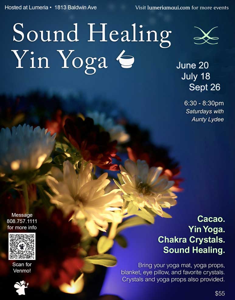Yin Yoga Crystal Sound Healing