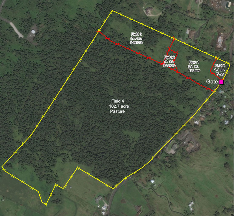 Map of Paupena Community Development