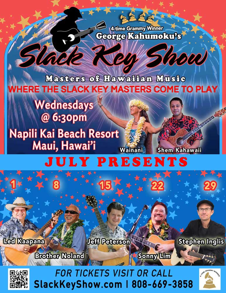 George Kahumoku Jr Slack Key Show