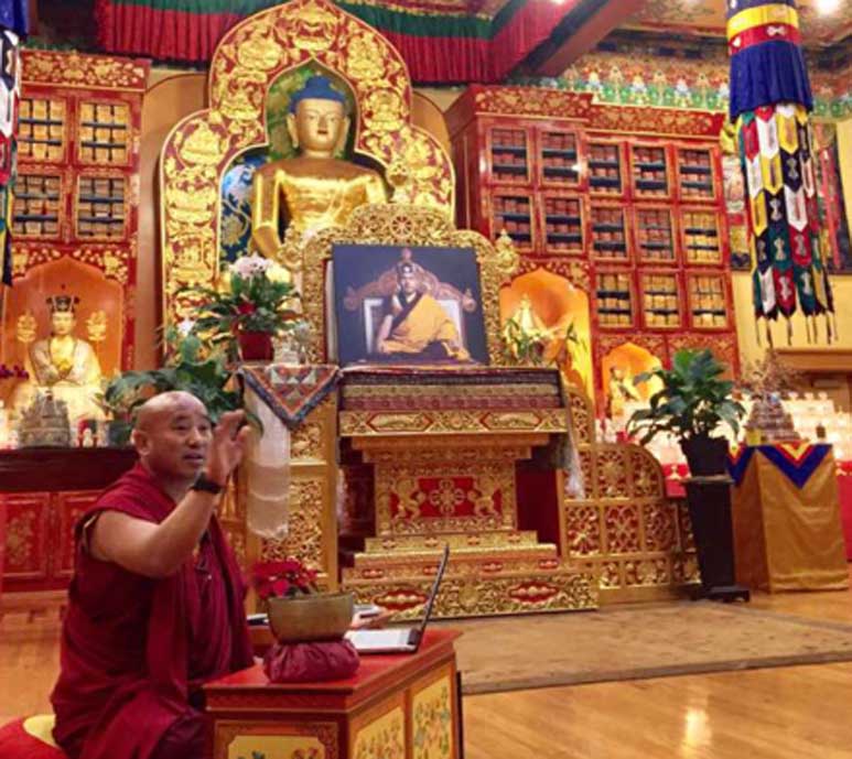 Khenpo Tenkyong of Karma Triyana Dharmachakra Monastery