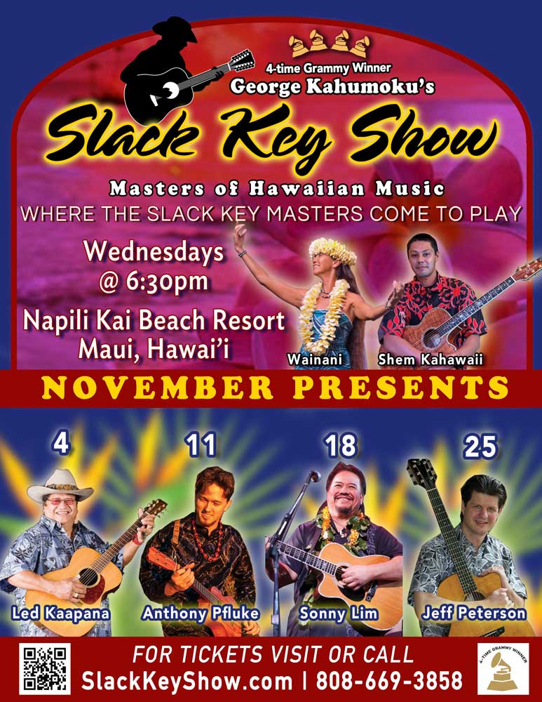 George Kahumoku Jr Slack Key Show